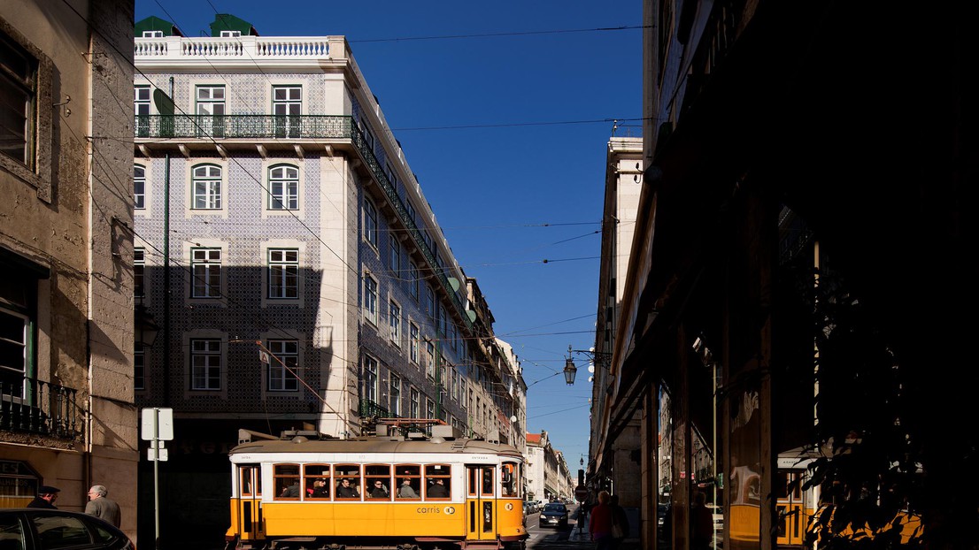 Immeubles de rapport, Rua dos Fanqueiros, Lisbonne.  2022 EPFL/ FG + SG - CC-BY-SA 4.0