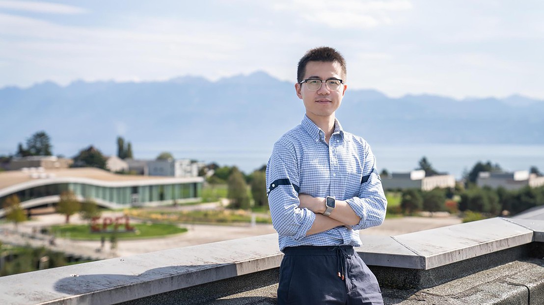 Zhengmao Lu. 2023 EPFL / Titouan Veuillet - CC-BY-SA 4.0 Zhengmao Lu. 2023 EPFL / Titouan Veuillet - CC-BY-SA 4.0