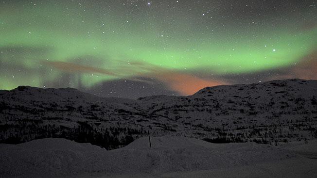 Aurora borealis, Norway © 2016 A. Martin