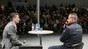 Les conférences (ici André Borschberg) ont eu un franc succès. © Alain Herzog / EPFL