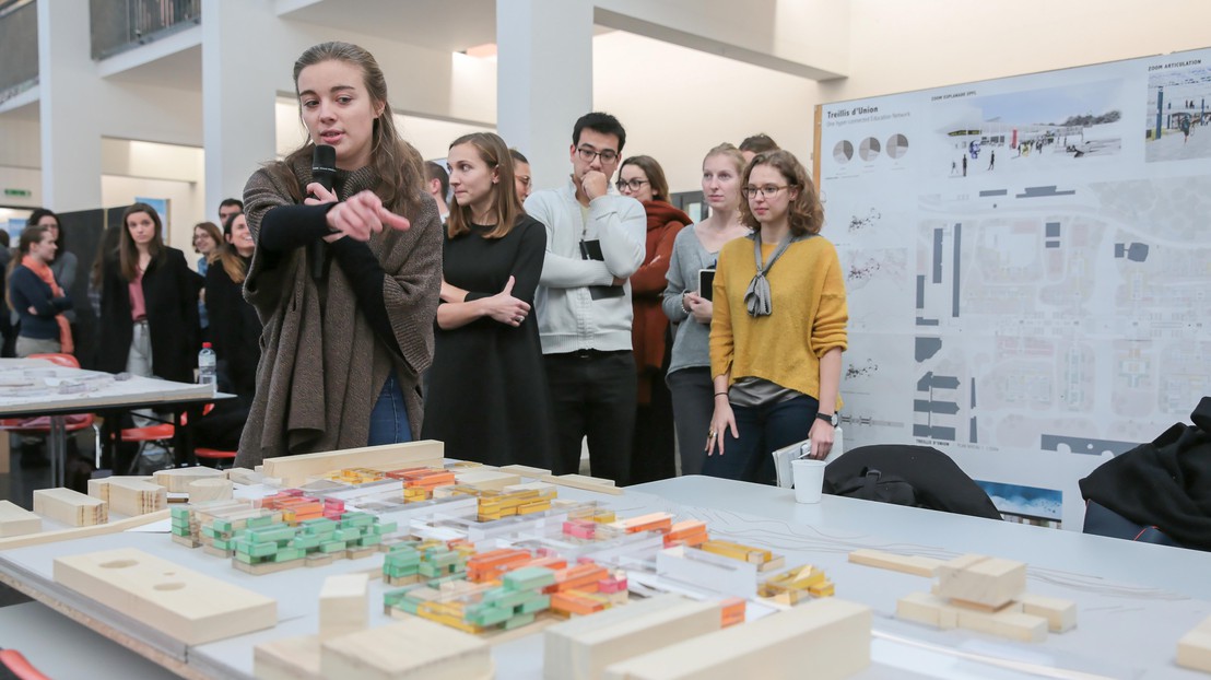 Le projet «Treillis d'union» propose de mieux relier l'EPFL à l'Université de Lausanne. © Alain Herzog / EPFL 2016