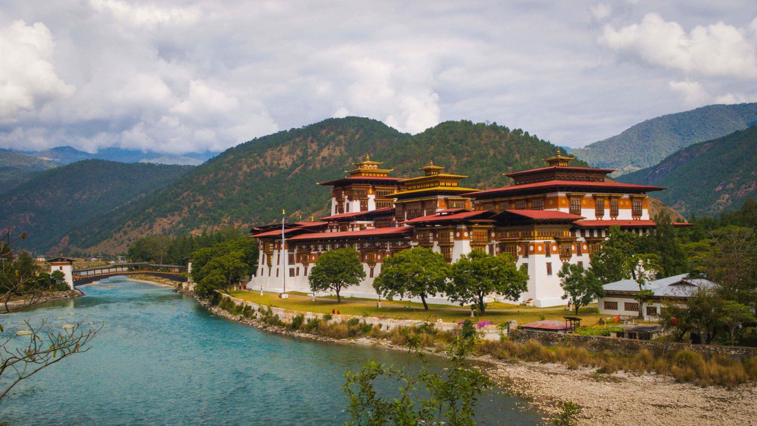 Seul 5% du potentiel hydraulique du Bhoutan est actuellement exploité. © Melanie Guittet