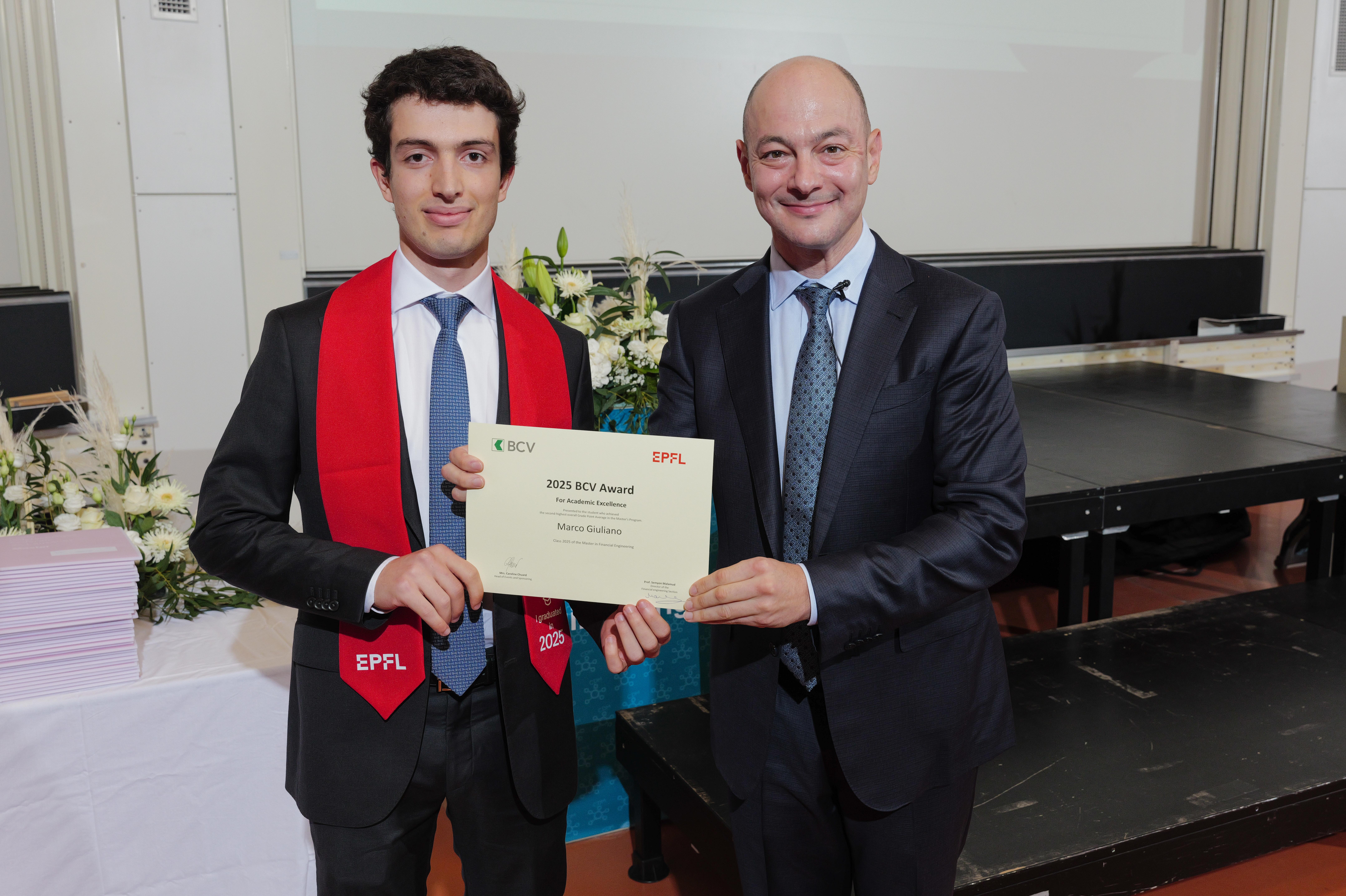 Marco Giuliano BCV Award