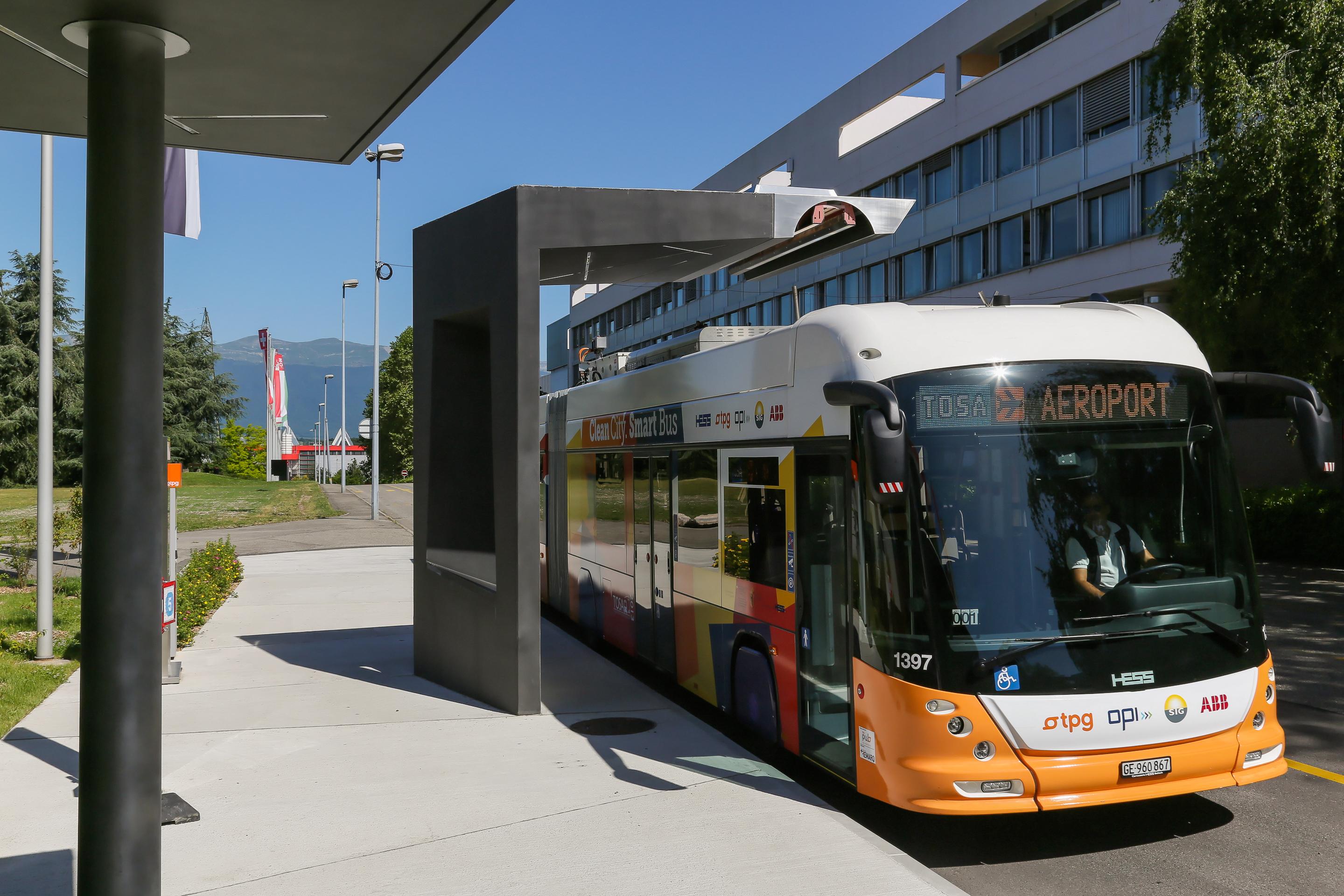 bus électrique EPFL