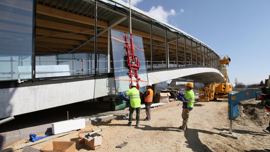 Construction du RLC © Alain Herzog / EPFL 2010