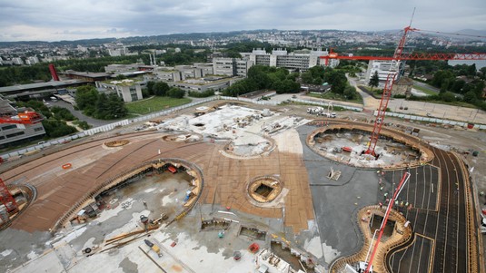Construction of the RLC © Alain Herzog / EPFL 2010