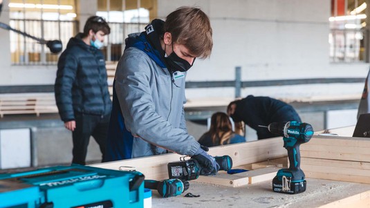 Prefabrication, ALICE, La Rasude; Lausanne. © Jamani Caillet / 2021 EPFL