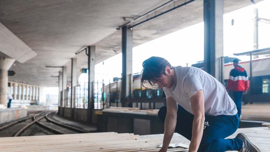 Prefabrication, ALICE, La Rasude; Lausanne. © Jamani Caillet / 2021 EPFL