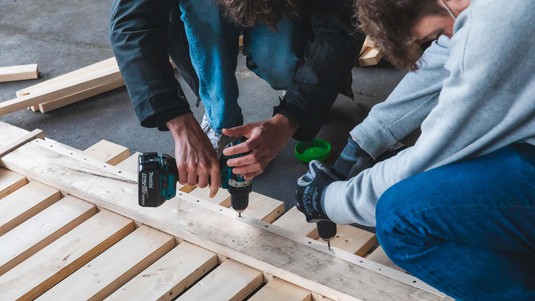 Prefabrication,ALICE, La Rasude; Lausanne. © Jamani Caillet / 2021 EPFL