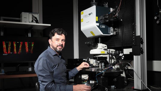Brian McCabe, directeur du Laboratory of Neural Genetics and Disease et professeur à l’Institut des neurosciences de l’EPFL © Alain Herzog / EPFL