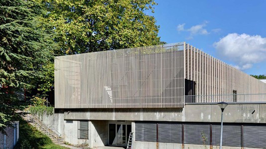 Pavillon Smart Training, CSUD, Lausanne © EPFL / LAST / Olivier Wavre