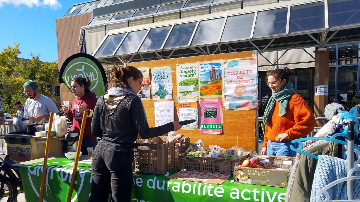 Les associations estudiantines engagées pour la durabilité recrutent  EPFL