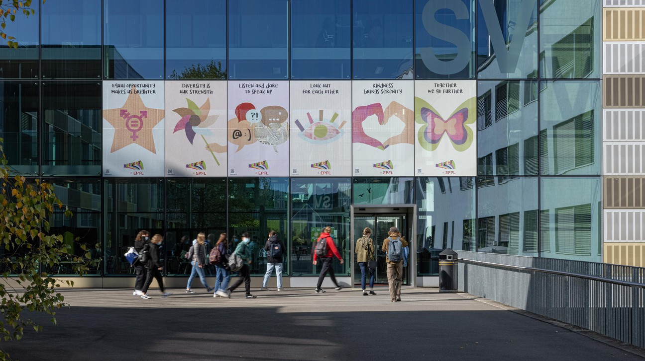 L’EPFL a adopté une série de mesures de prévention, de soutien et d’accompagnement contre le harcèlement. © Alain Herzog/EPFL