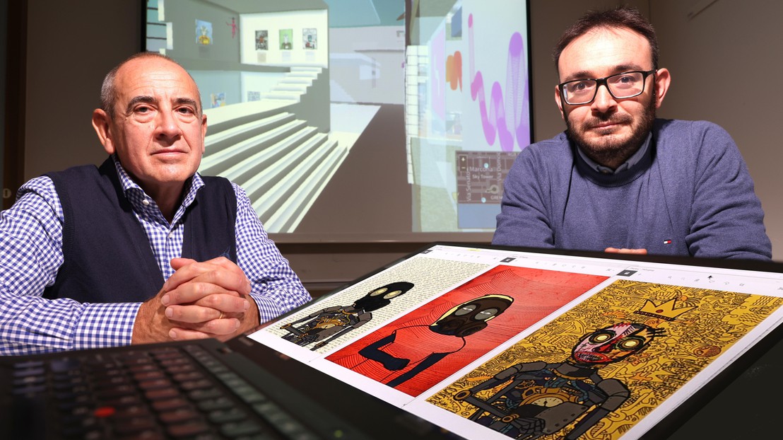 Marco Mattavelli et Simone Casale Brunet © Alain Herzog 2021 EPFL