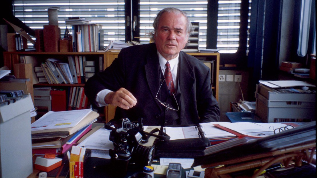 Julius Natterer in seinem Büro an der EPFL. © Archiv/Denis Pflug Julius Natterer in seinem Büro an der EPFL. © Archiv/Denis Pflug