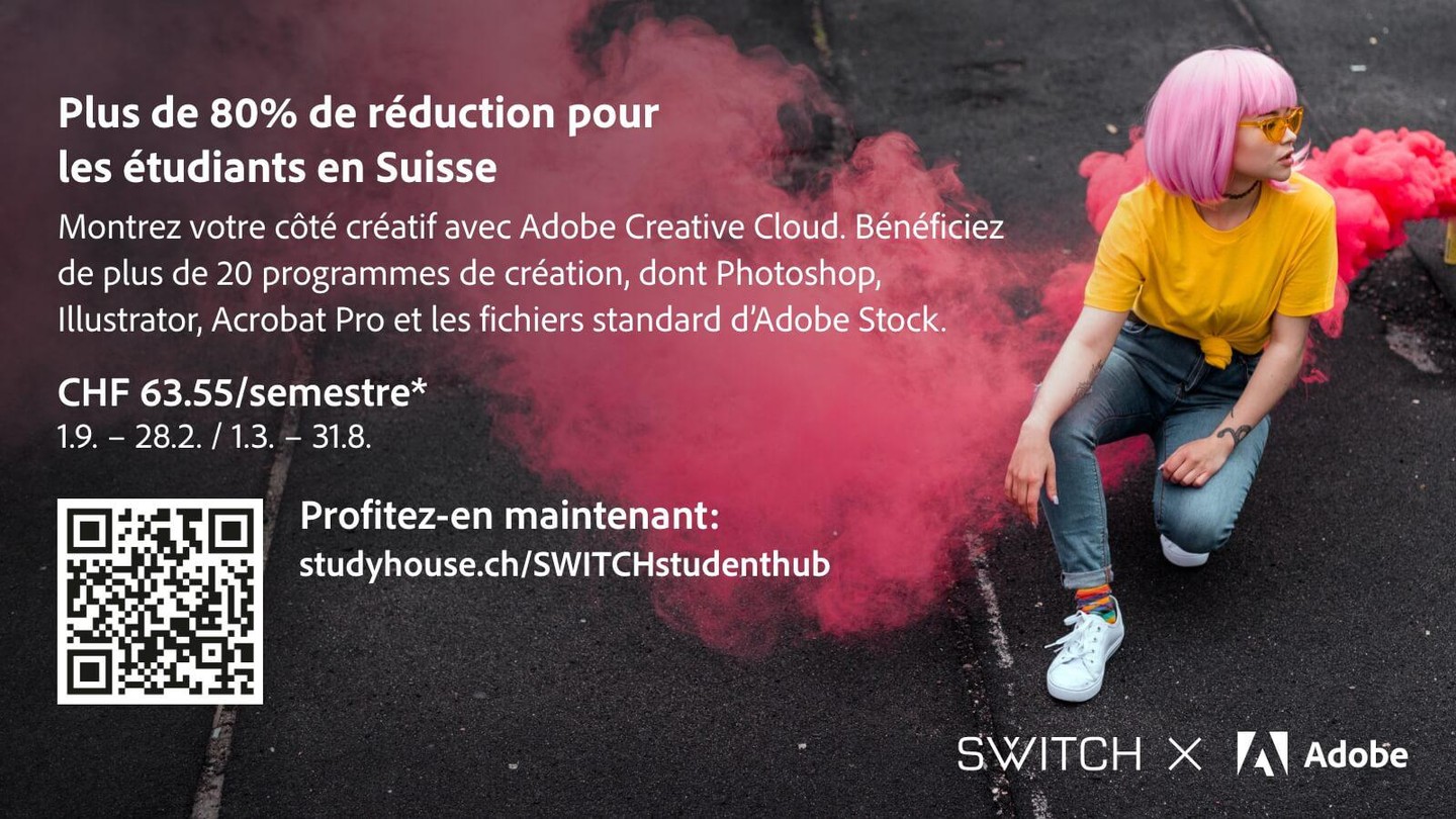Offre Adobe Creative Cloud pour les étudiants - EPFL