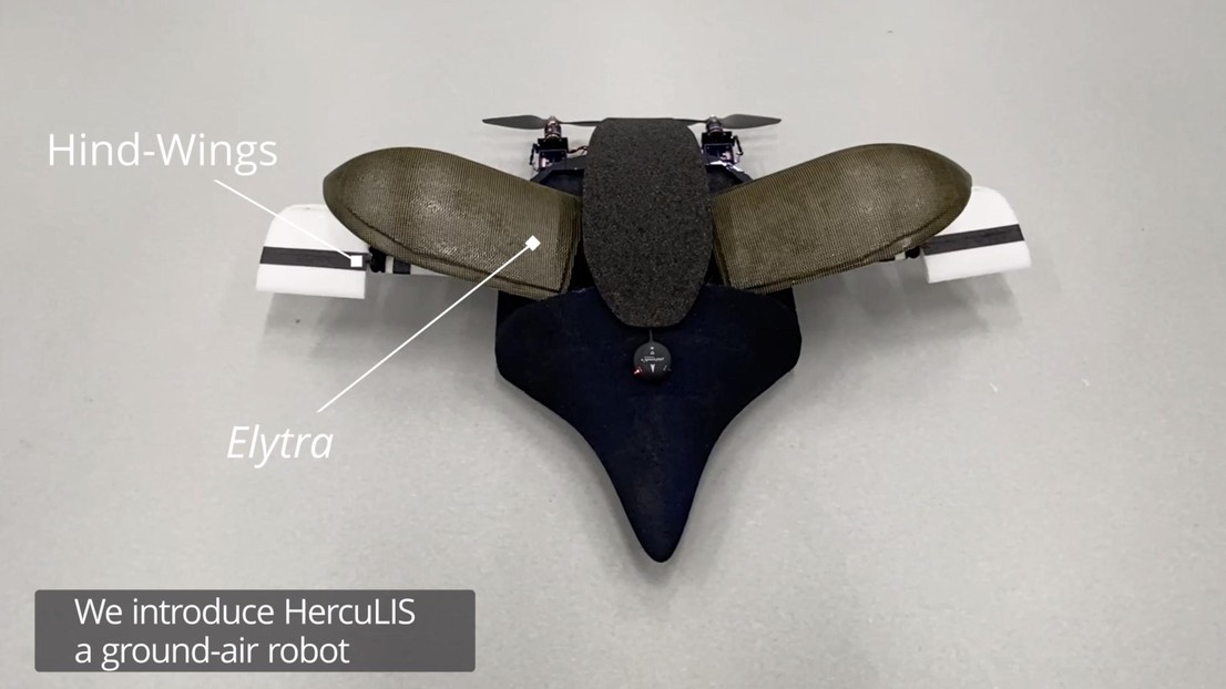 The new HercuLIS drone © 2021 LIS/EPFL