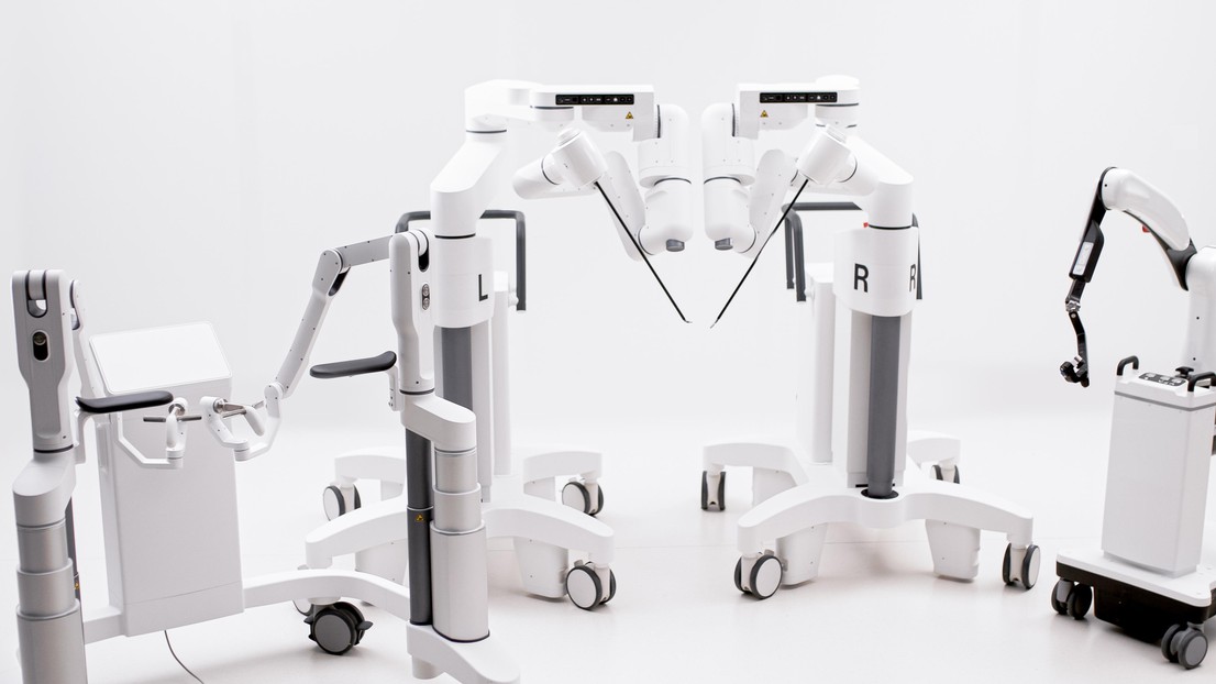 The surgical robot Dexter. © Distalmotion The surgical robot Dexter. © Distalmotion