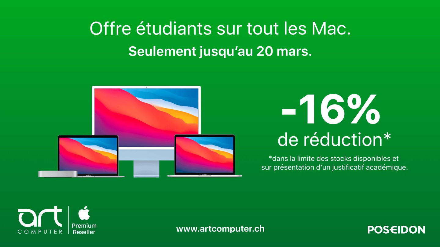 Apple Student offers ! EPFL