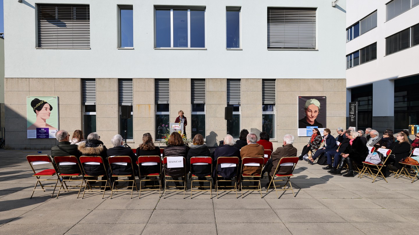 L'EPFL baptise sept lieux d'après des femmes illustres