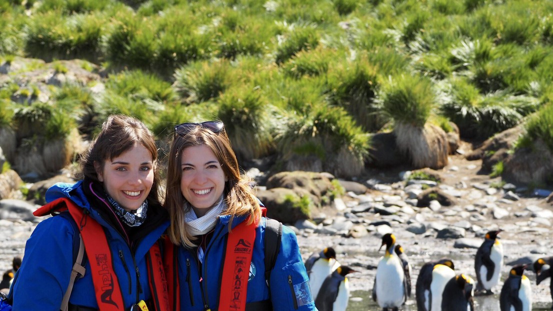 Anaïs Matthey-Junod and Alessandra Capurro were awarded the Antarctica Prize, sponsored by Fondation du Domaine de Villette © Anaïs Matthey-Junod