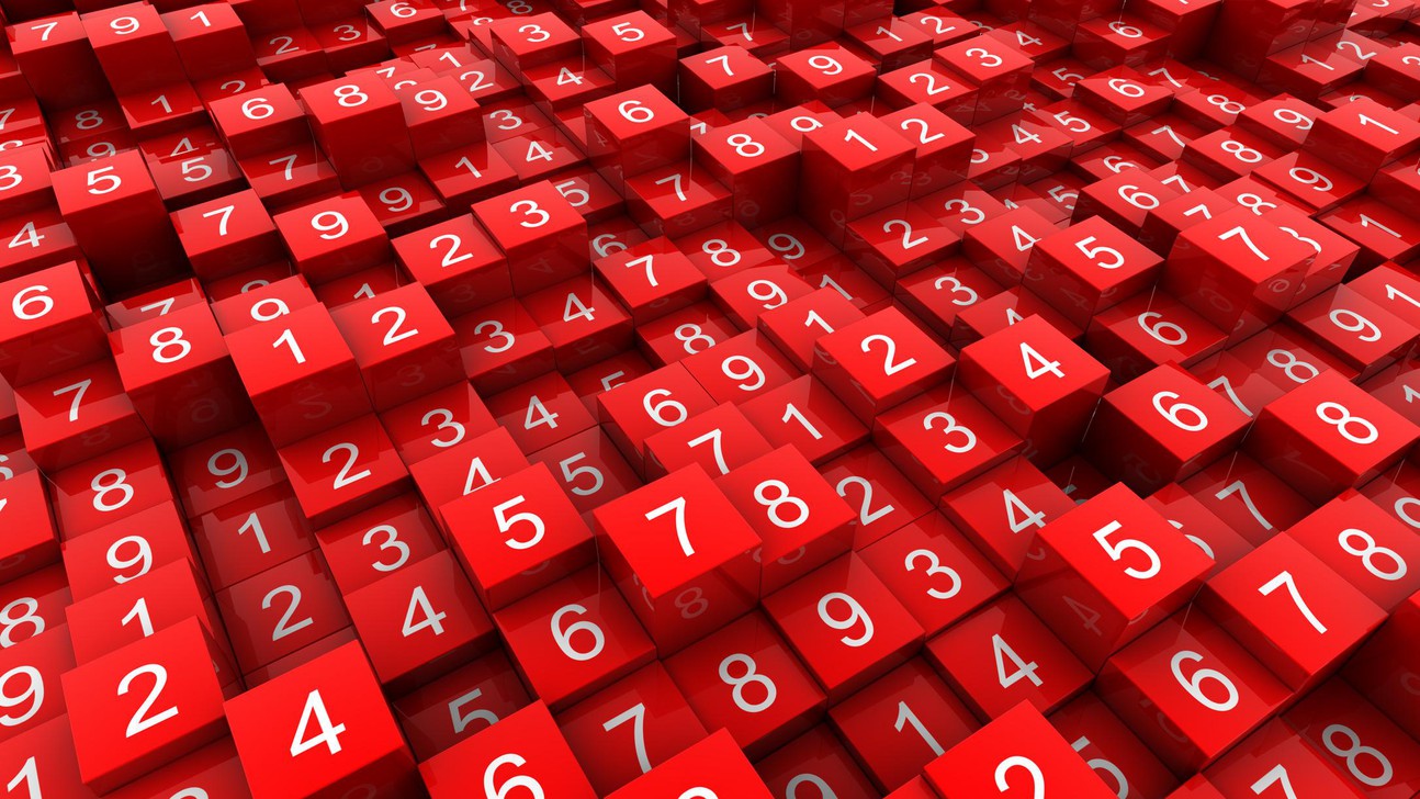 Cubes with random numbers © iStock / EPFL 2022