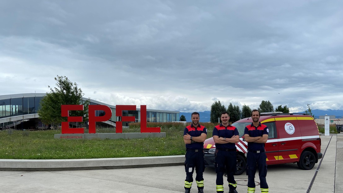 EPFL Emergency Team ©  VPO-SE-SIS / EPFL 2022