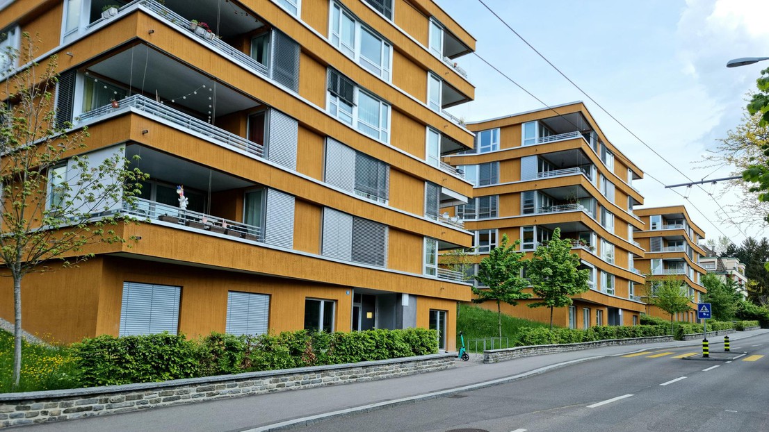Une série de bâtiments de la Coopérative d’habitation zurichoise ABZ.© iStock/Rafael_Wiedenmeier