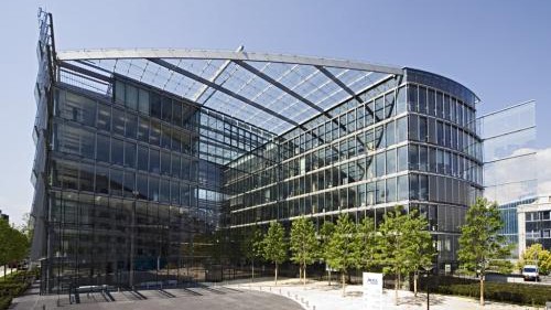 Former headquarters of Merck Serono in Geneva could host a new Wyss Institute. (DR)