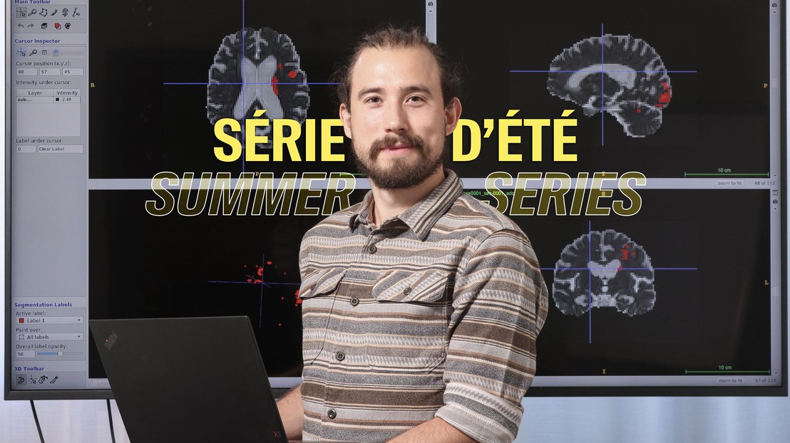 Antoine Madrona teamed up with Lausanne University Hospital (CHUV) for his Master’s project. © 2022 EPFL / Alain Herzog Antoine Madrona teamed up with Lausanne University Hospital (CHUV) for his Master’s project. © 2022 EPFL / Alain Herzog