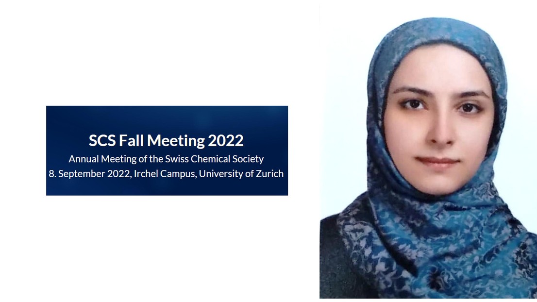 Sara presents the poster at SCS Fall Meeting 2022! EPFL