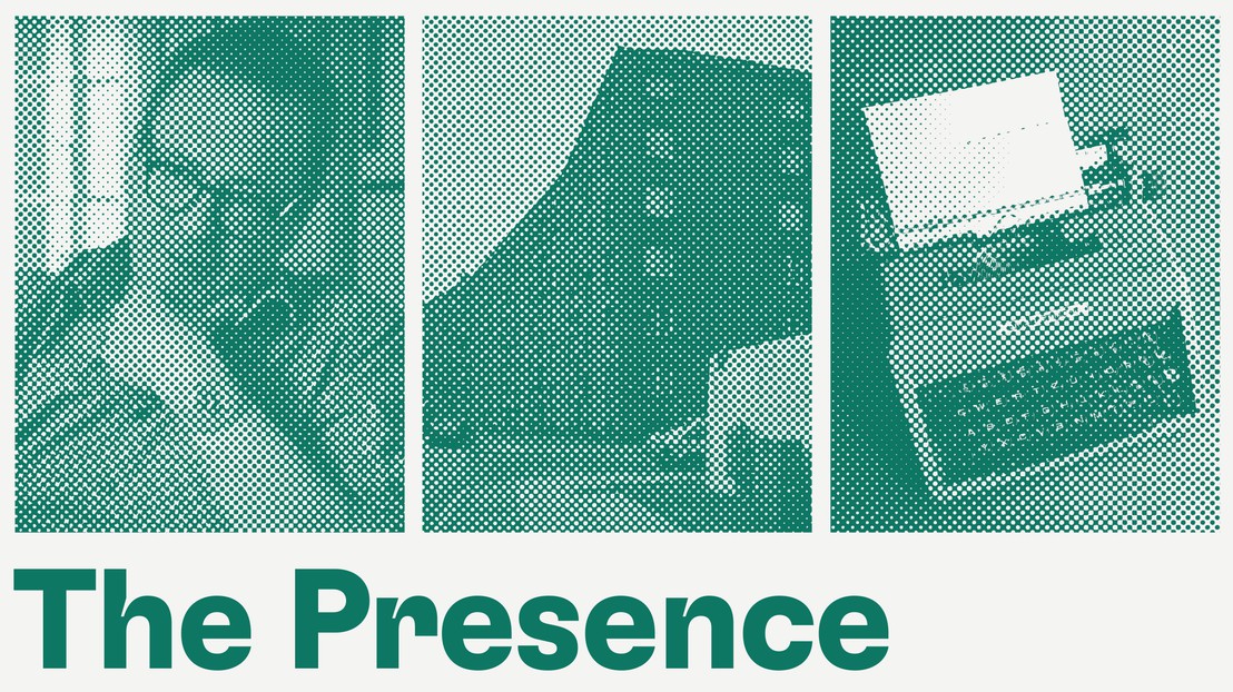 Poster 'The Presence of Things: Martin Steinmann 1942-2022'
