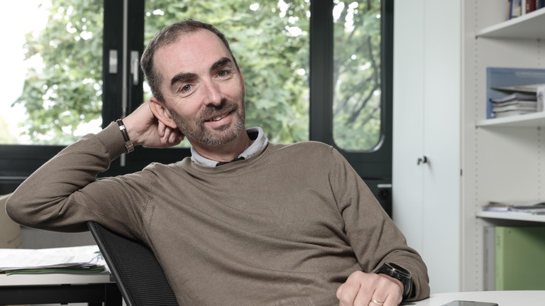 Éric Du Pasquier, directeur du Domaine de la sécurité et de l’exploitation de l’EPFL. © Alain Herzog/EPFL