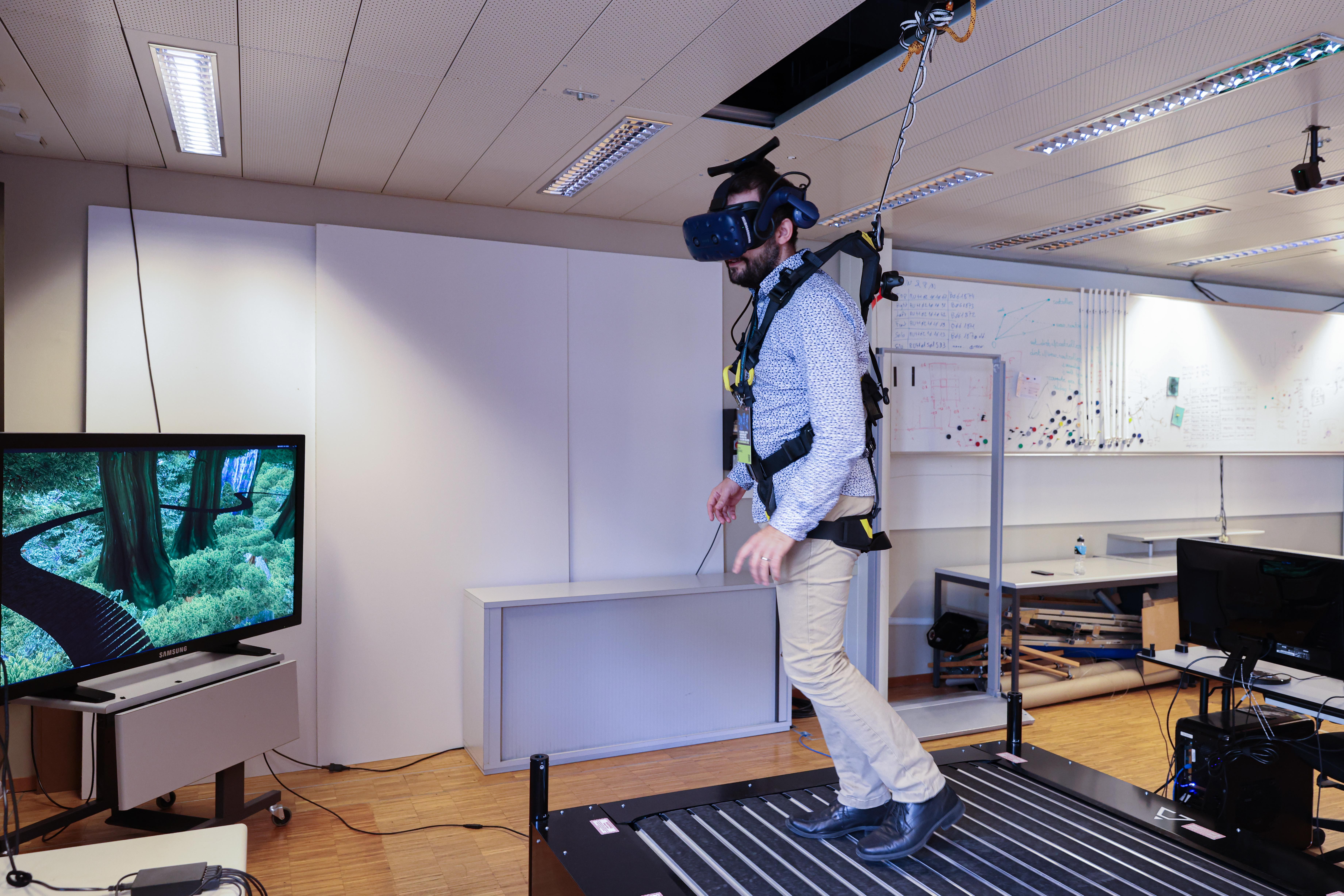 Virtual Reality Visit © Alain Herzog / EPFL 2022