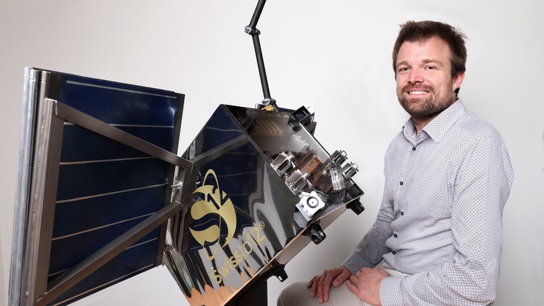 Emile de Rijk, CEO de SWISSto12 © Alain Herzog, EPFL Emile de Rijk, CEO de SWISSto12 © Alain Herzog, EPFL