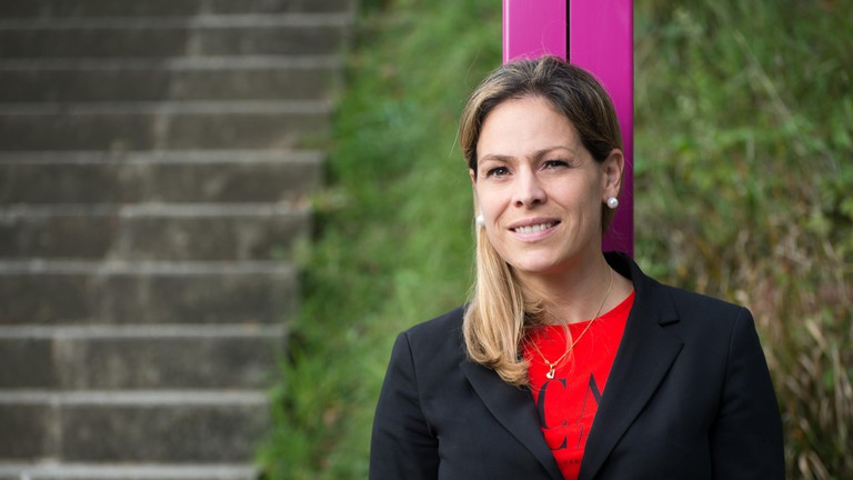 Ophélia Jeanneret  was appointed as the new head of the UNIL-EPFL Sports Service on 1 October. © Félix Imhof / UNIL