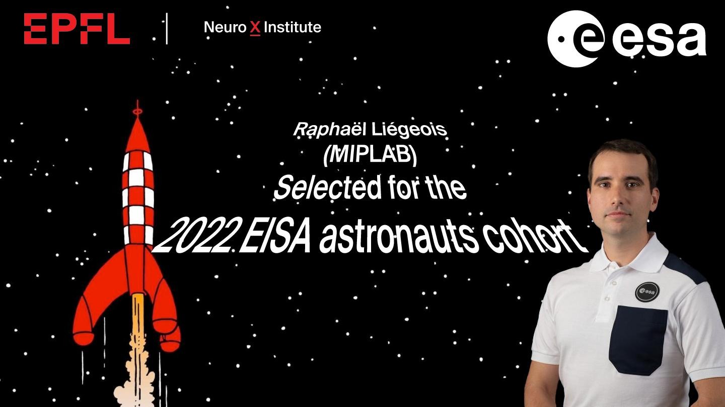 Raphaël Liégeois selected for 2022 ESA astronaut cohort - EPFL