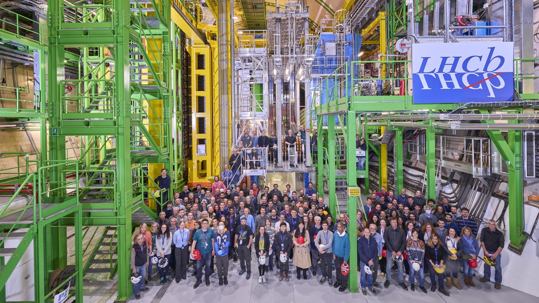 The LHCb collaboration © 2022 CERN