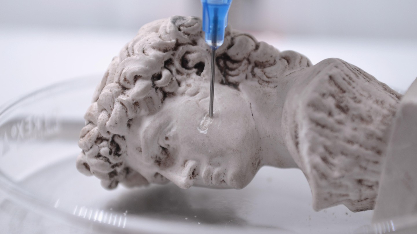 Produire des composites d'une encre d'impression 3D bactérienne