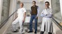 Sylvain Meylan (CHUV, à dr.), John McKinney (EPFL, centre), Beat Roth (CHUV, à g.) © Alban Kakulya