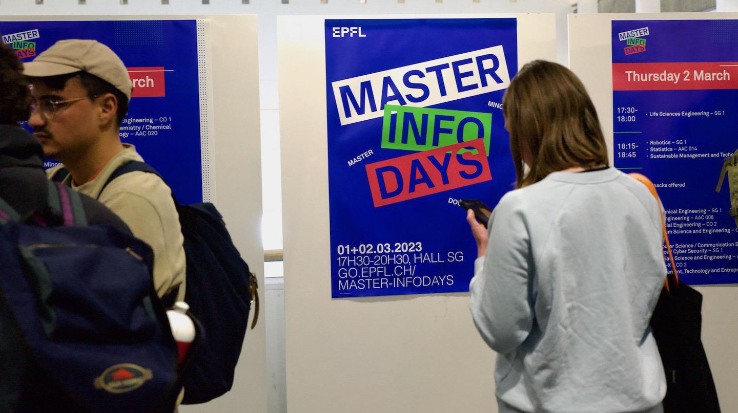 Succès Pour La Première édition Des Master Info Days Epfl