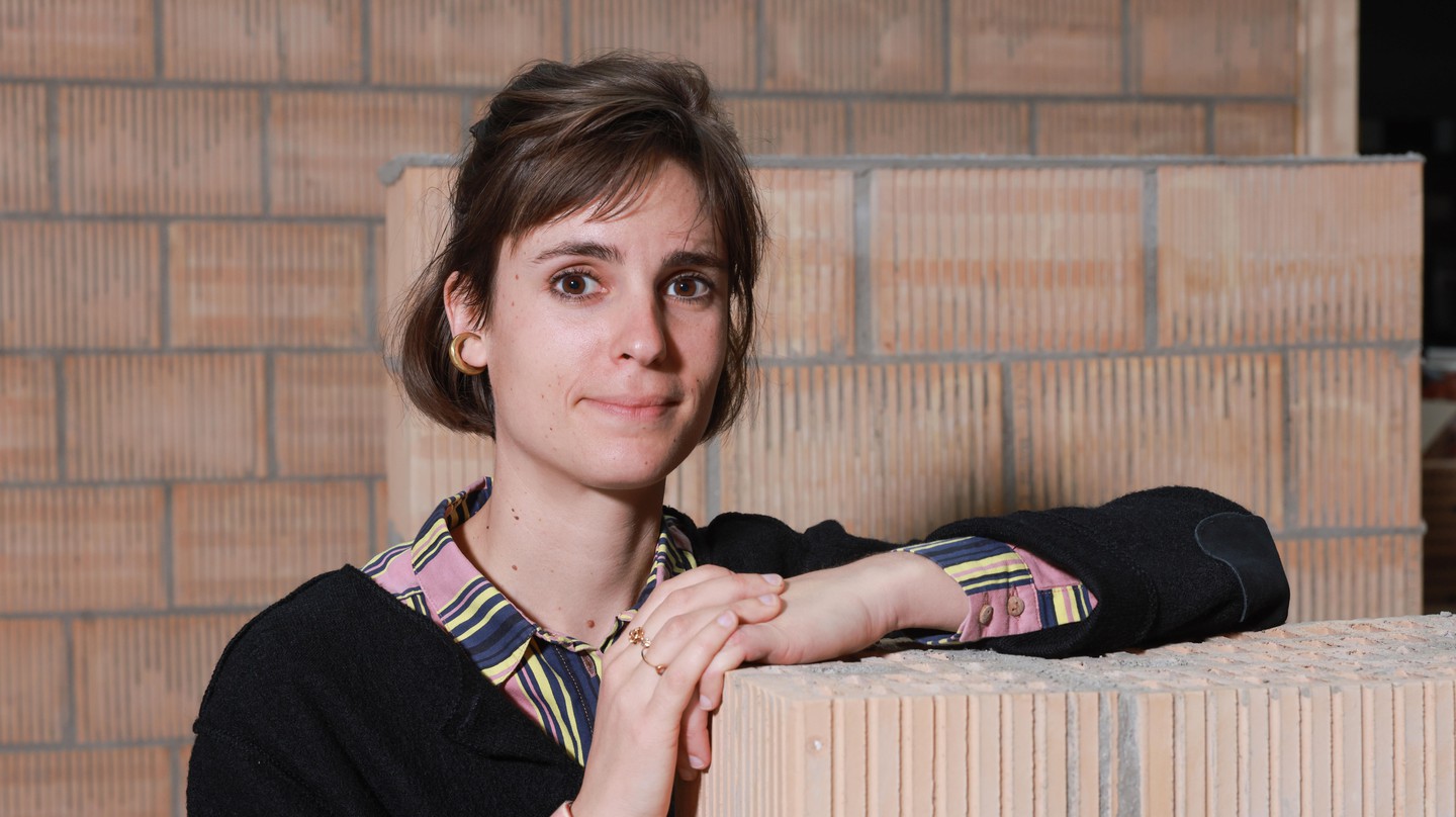 Camille Fauvel is lecturer at EPFL. © Alain Herzog / EPFL 2023