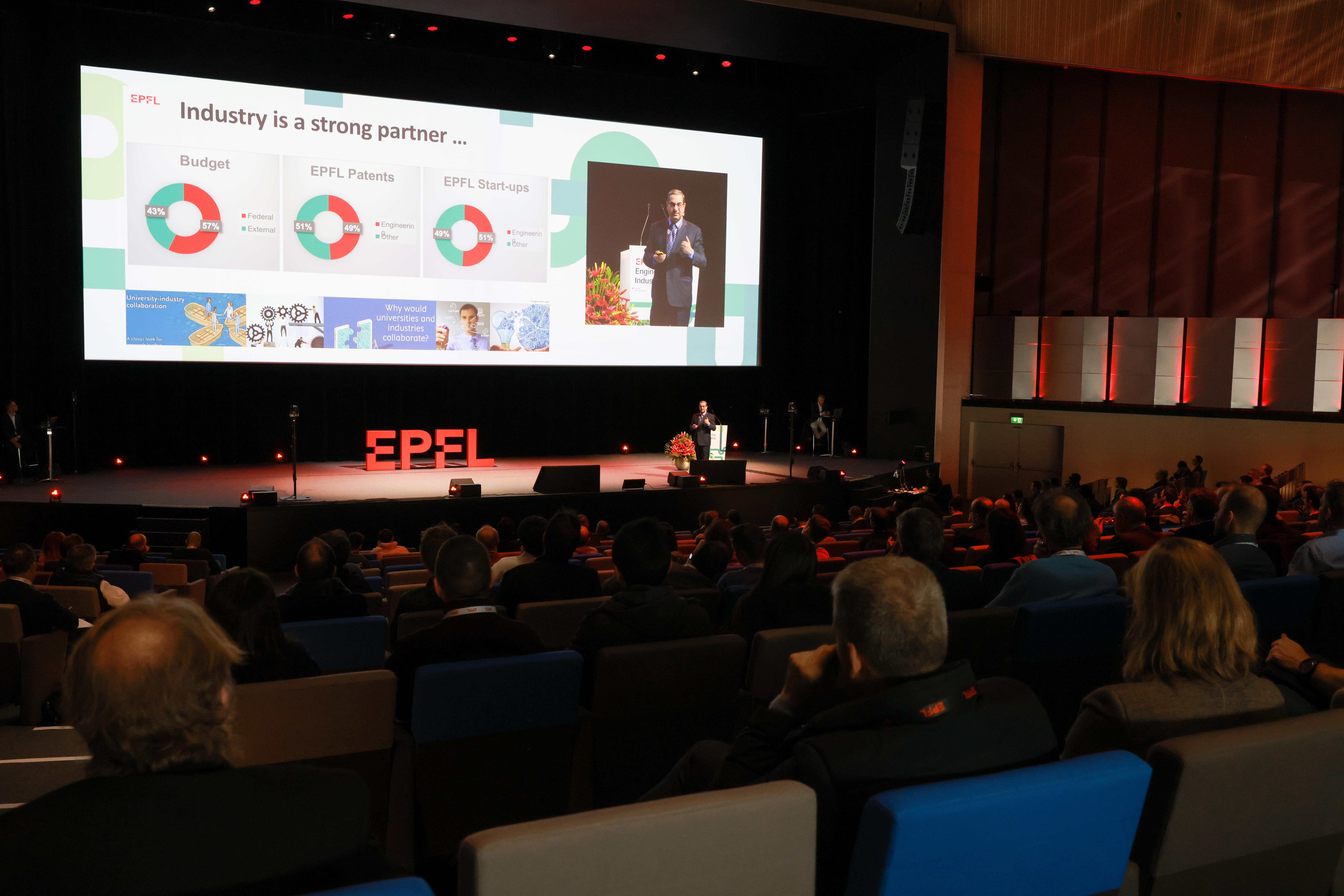 Engineering Industry Day hits the ground running - EPFL