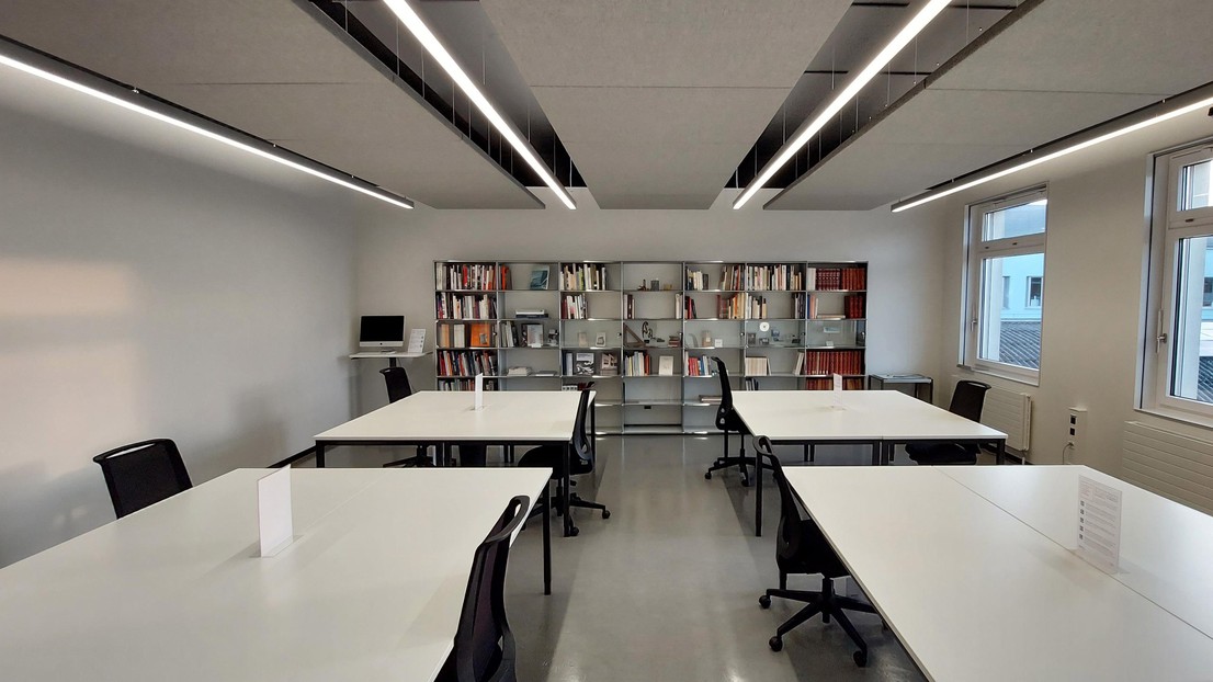 La salle de lecture des Acm © 2023 EPFL