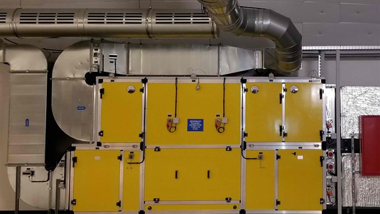 Machine pour ventilation douce à impact env. réduit © 2023 EPFL