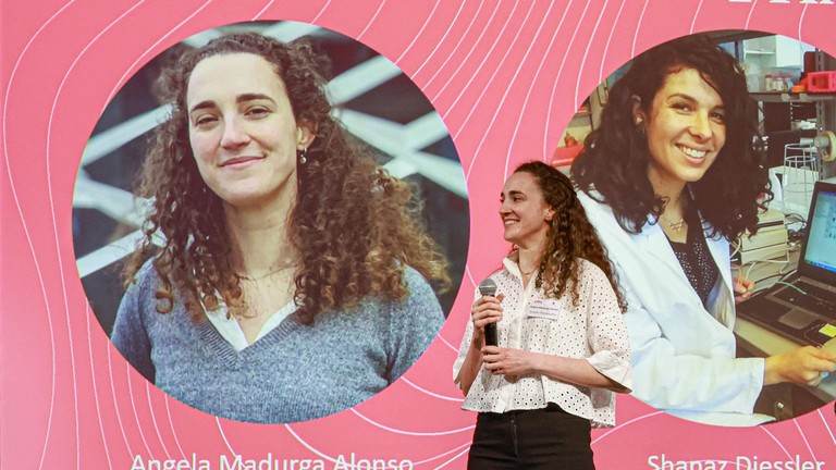 Angela Madurga Alonso, a PhD student in immunology at EPFL, has won this year’s Isabelle Musy Award. © Alain Herzog/EPFL