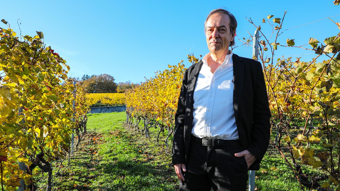 Philippe Renaud a donné sa leçon d’honneur après près de 30 ans à la tête du laboratoire de microsystèmes 4 de l’EPFL. © 2023 Alain Herzog