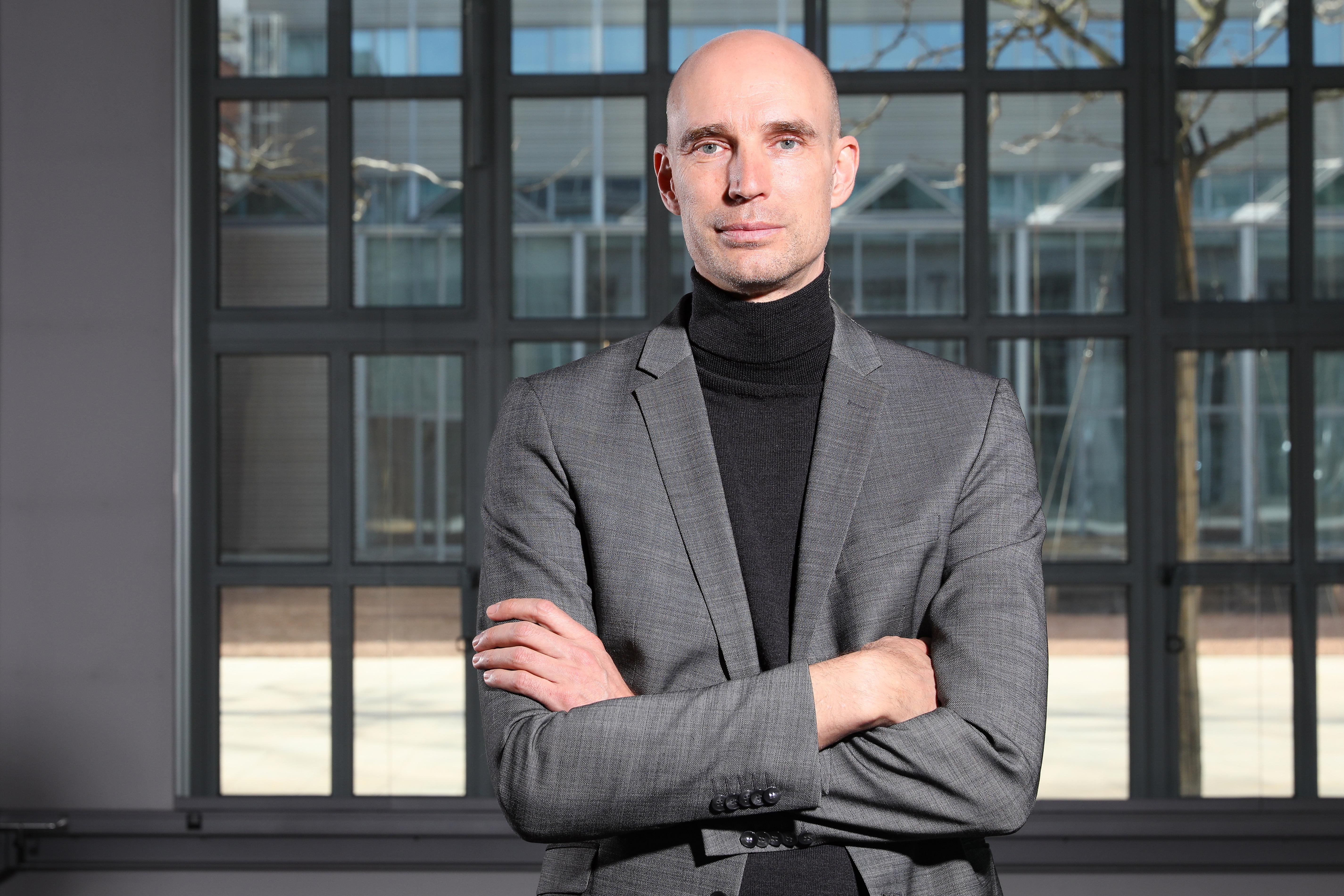 Olaf Blanke à Campus Biotech, Genève. 2021 EPFL/Alain Herzog - CC-BY-SA 4.0