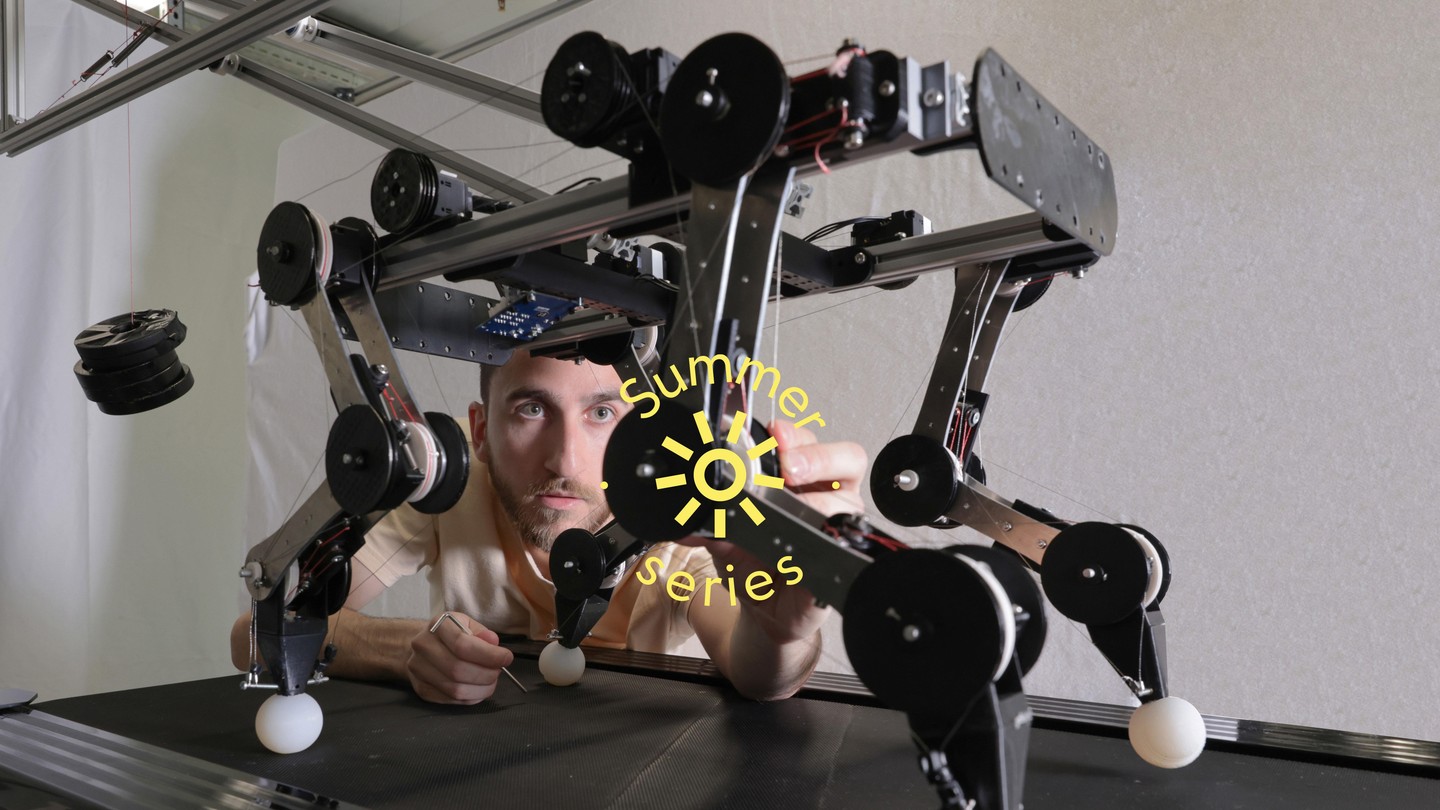 Robotic dog runs (almost) entirely on its own - EPFL