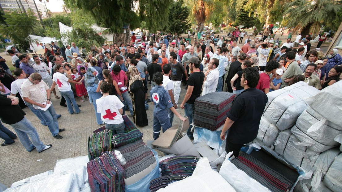 ICRC humanitarian aid distribution © ICRC / EPFL 2023